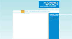 Desktop Screenshot of 2009.rencontres-bamako.com